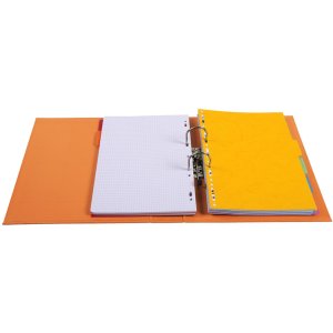 Cartella A4 Premium 70 mm arancione