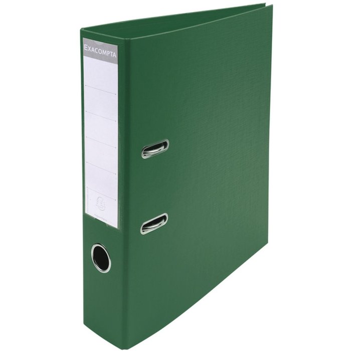 Cartella a4 Premium 70 mm verde scuro