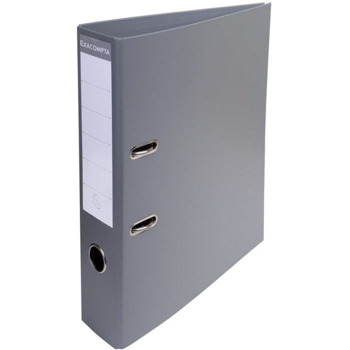 Cartella Exacompta A4 Premium 70 mm grigio scuro
