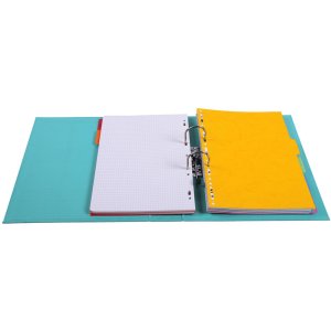 Cartella A4 Premium 70 mm verde pastello