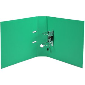 Cartella PREMTOUCH in PP con 2 anelli, dorso 80 mm, DIN A4 extra-large Verde