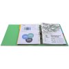 Cartella PREMTOUCH in PP con 2 anelli, dorso 80 mm, DIN A4 extra-large Verde