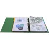 Cartella PREMTOUCH in PP con 2 anelli, dorso 80 mm, DIN A4 extra large verde scuro