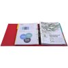 Cartella PREMTOUCH in PP con 2 anelli, dorso 50 mm, DIN A4 extra large Rosso