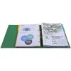 Cartella PREMTOUCH in PP con 2 anelli, dorso 50 mm, DIN A4 extra large verde scuro