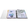Cartella PREMTOUCH in PP con 2 anelli, dorso 80 mm, DIN A4 extra large Bianco