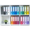 Cartella premtouch in pp con 2 anelli, dorso 80mm, din a4 extra large Pink