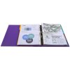 Cartella PREMTOUCH in PP con 2 anelli, dorso 80 mm, DIN A4 extra large Viola