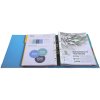 Cartella PREMTOUCH in PP con 2 anelli, dorso 50 mm, DIN A4 extra large Azzurro