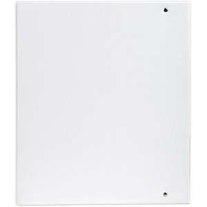 Raccoglitore ad anelli in robusto PP da 2,8 mm con 4 anelli da 40 mm a forma di D e dorso da 67 mm, 2 manicotti esterni e 2 interni, copertina in Krea, DIN A4 extra large Bianco