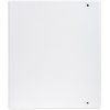 Raccoglitore ad anelli in robusto PP da 2,8 mm con 4 anelli da 40 mm a forma di D e dorso da 67 mm, 2 manicotti esterni e 2 interni, copertina in Krea, DIN A4 extra large Bianco