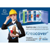 Raccoglitore ad anelli Exacompta con meccanismo a 2 anelli 40 mm Chromaline Krea Copertina A4 assortita