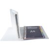 Raccoglitore ad anelli A4 Chromaline Krea Cover 30 mm bianco trasparente