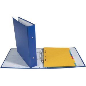 Raccoglitore ad anelli con dorso 40mm, per formato din a5 assortito