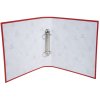 Raccoglitore ad anelli in cartone robusto laminato PP da 1,8 mm, 2 anelli da 30 mm, dorso da 40 mm, per formato DIN A5 Rosso
