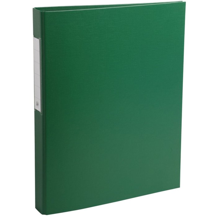 Raccoglitore ad anelli PP 2 anelli 30 mm, per formato DIN A4 verde