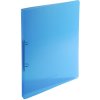Raccoglitore ad anelli in PP 500? con 2 anelli 15mm, dorso 20mm, Crystal, per formato DIN A4 Blu