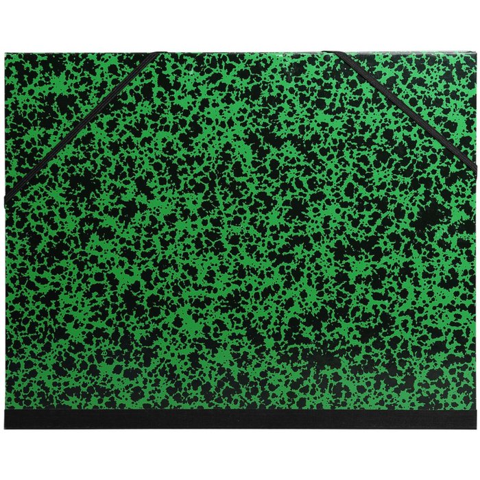 Custodia da disegno con elastico formato 50x70cm Annonay verde