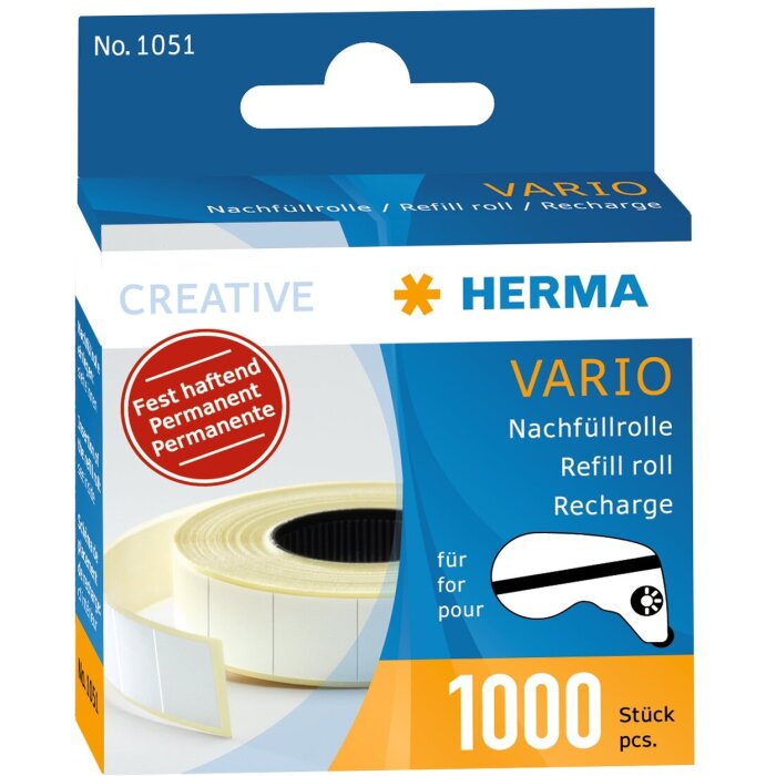 Rotolo di ricarica per il dispenser di adesivo HERMAfix
