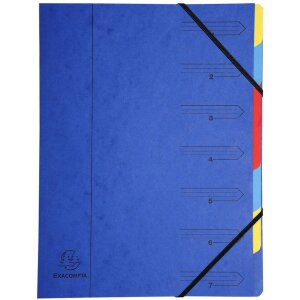 Organizzatore in cartone Manila 400g pinzato con 7...