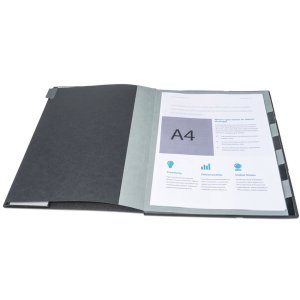 Cartella HARMONIKA Exactive 9 scomparti nero