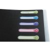 Cartella a tensione dangolo con elastico e 3 lembi a4 colori assortiti