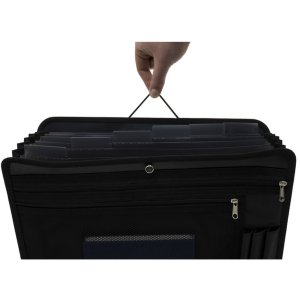 Cartella a4 Exafolio 6 pezzi nero