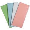 Confezione da 100 divisori perforati in cartone riciclato 190g Forever, 105x142mm colori assortiti