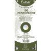 Confezione da 100 divisori perforati in cartone riciclato 190g Forever, 105x142mm colori assortiti