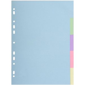 Linguetta A4 in cartone riciclato 5 pezzi