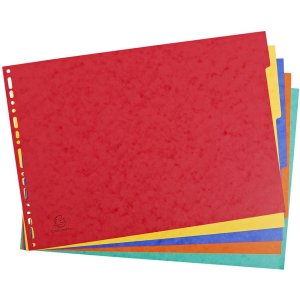 Registro in cartone Manila5 posizioni formato DIN A3
