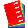 Registro din a4 con 5 schede