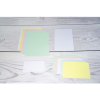 Confezione da 100 schede non perforate, DIN A8 55x74 mm, 205 g, bianche Bianco