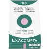 Confezione da 100 cartoncini non perforati, DIN A7 74x105mm, 205g, foderati Rosa