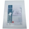10 pz. tasche portadocumenti formato DIN A3 verticale cristallo