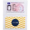 Confezione da 10 custodie protettive per carte di credito e biglietti da visita in PVC liscio 150µ, 64x110mm