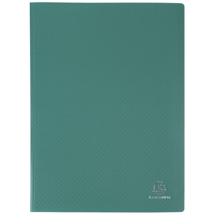Cartella A4 10 maniche verde