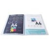 Cartella espositiva in PP 500µ con 20 tasche Krea Cover, cristallo A4