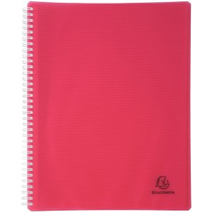 Exacompta 56172E Cartella a spirale 30 tasche Linicolor DIN A4 colori assortiti