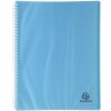 Exacompta 56172E Cartella a spirale 30 tasche Linicolor DIN A4 colori assortiti