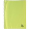 Exacompta 56172E Cartella a spirale 30 tasche Linicolor DIN A4 colori assortiti