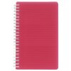 Libro di biglietti da visita 16 tasche per 96 carte Linicolor, 12x18,5cm colori assortiti