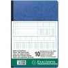 Quaderno rilegato a più colonne con 10 colonne su 2 pagine e 34 righe 40 fogli, 110g, DIN A4