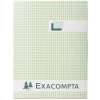 Blocco note con copertina in lino laminato, DIN A4, 150 fogli, 110g, a scacchiera