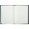 Blocco note con copertina in lino laminato, DIN A4, 100 fogli, 110g, foderato