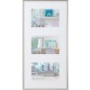 Cornice da galleria 3x 10x15 cm - argento - New Lifestyle