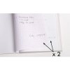 Libro delle ricevute con voucher e dichiarazione IVA 2 fori 2x50 fogli, DIN A6