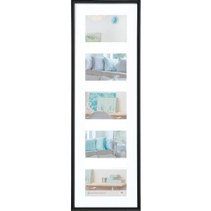 Cornice da galleria 5x 10x15 cm New Lifestyle nero