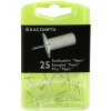 Scatola blister di spille da bacheca 25 pezzi cristallino