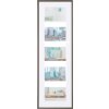 Walther Cornice da galleria in plastica New Lifestyle 5 foto 10x15 cm acciaio